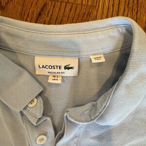 Men's Lacoste, US Small, Light Blue
